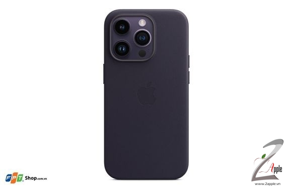 Ốp lưng iPhone 14 Pro Leather Case with Magsafe