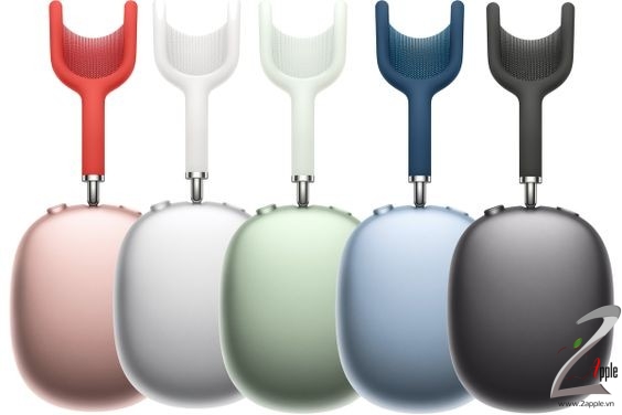 AirPods Max - ứng dụng chất liệu nhôm Anodized